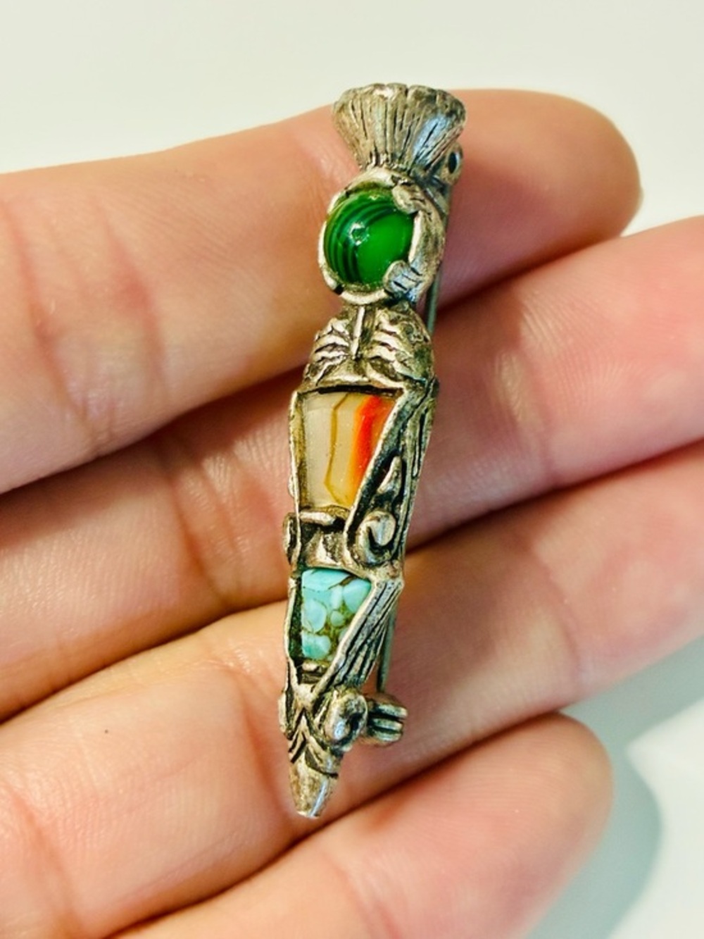 VTG Celtic Dagger or Dirk Pin Brooch Unisex Festival Casual
